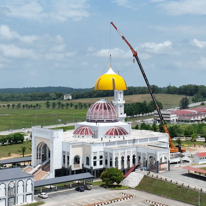 UPGRADING PROCESS OF THE CENTRAL PERAK DISTRICT MOSQUE, SERI ISKANDAR