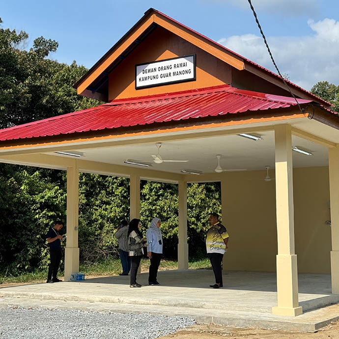 PEOPLE-CENTRIC PROJECT : KAMPUNG GUAR COMMUNITY HALL, MANONG, KUALA KANGSAR